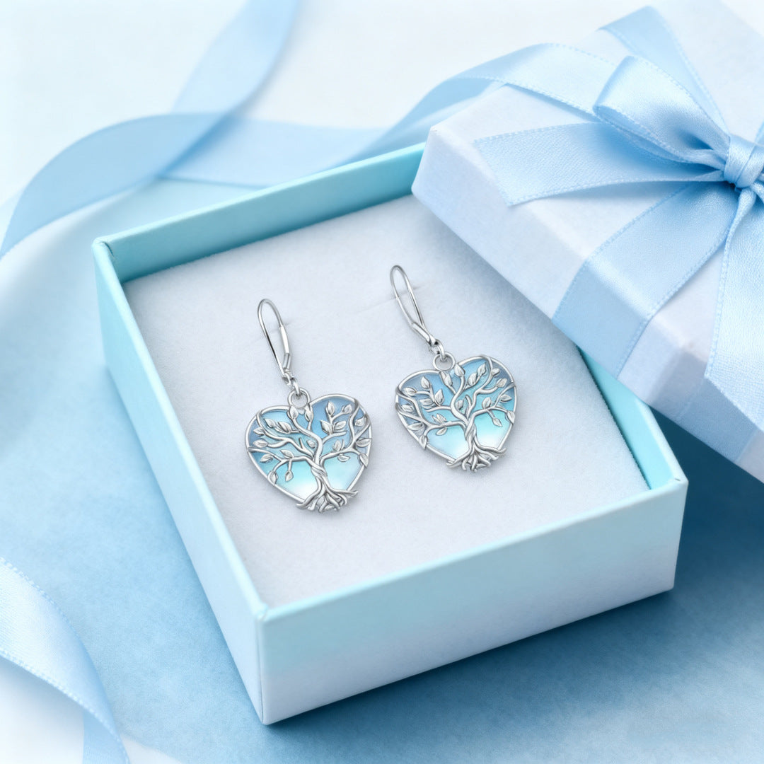 Personality Affordable Luxury Senior Love Tree Of Life Jewelry Set