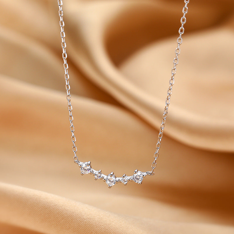 Smile Female Summer Simple Style Niche Design Necklace