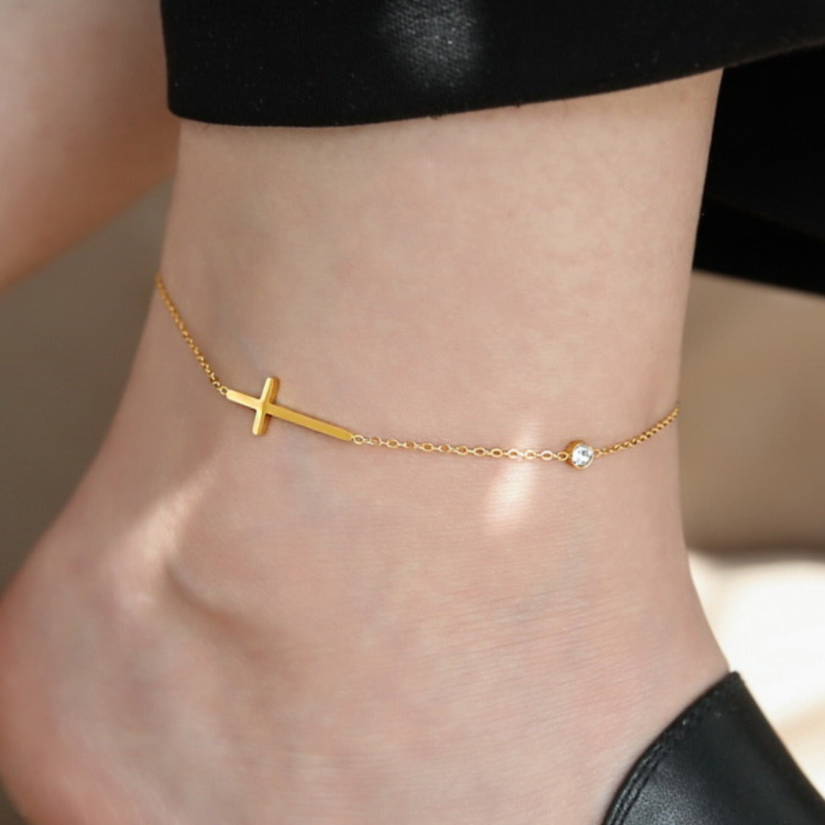 Women's Crystal For Alloy Type Summer Anklets