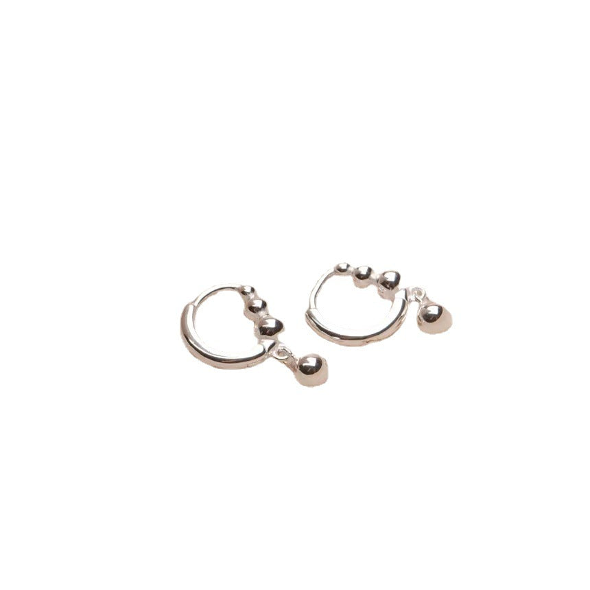 Clip Trendy Small Balls Simple Grace Earrings