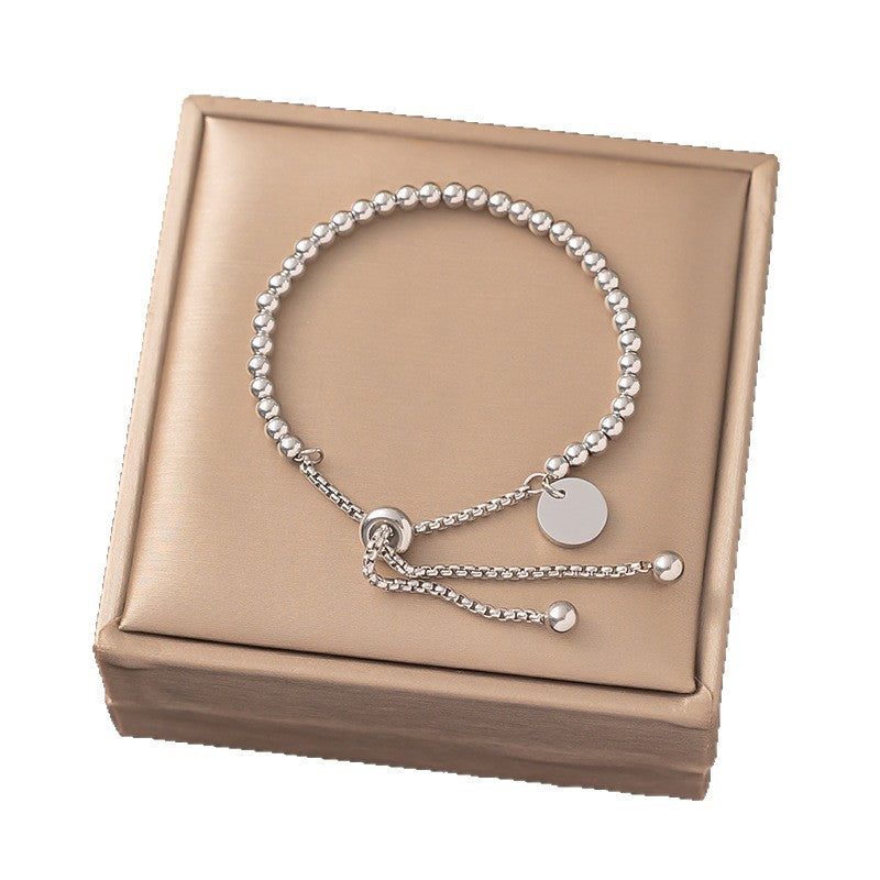 Women's Titanium Steel For Light Luxury Versatile Style Bracelets