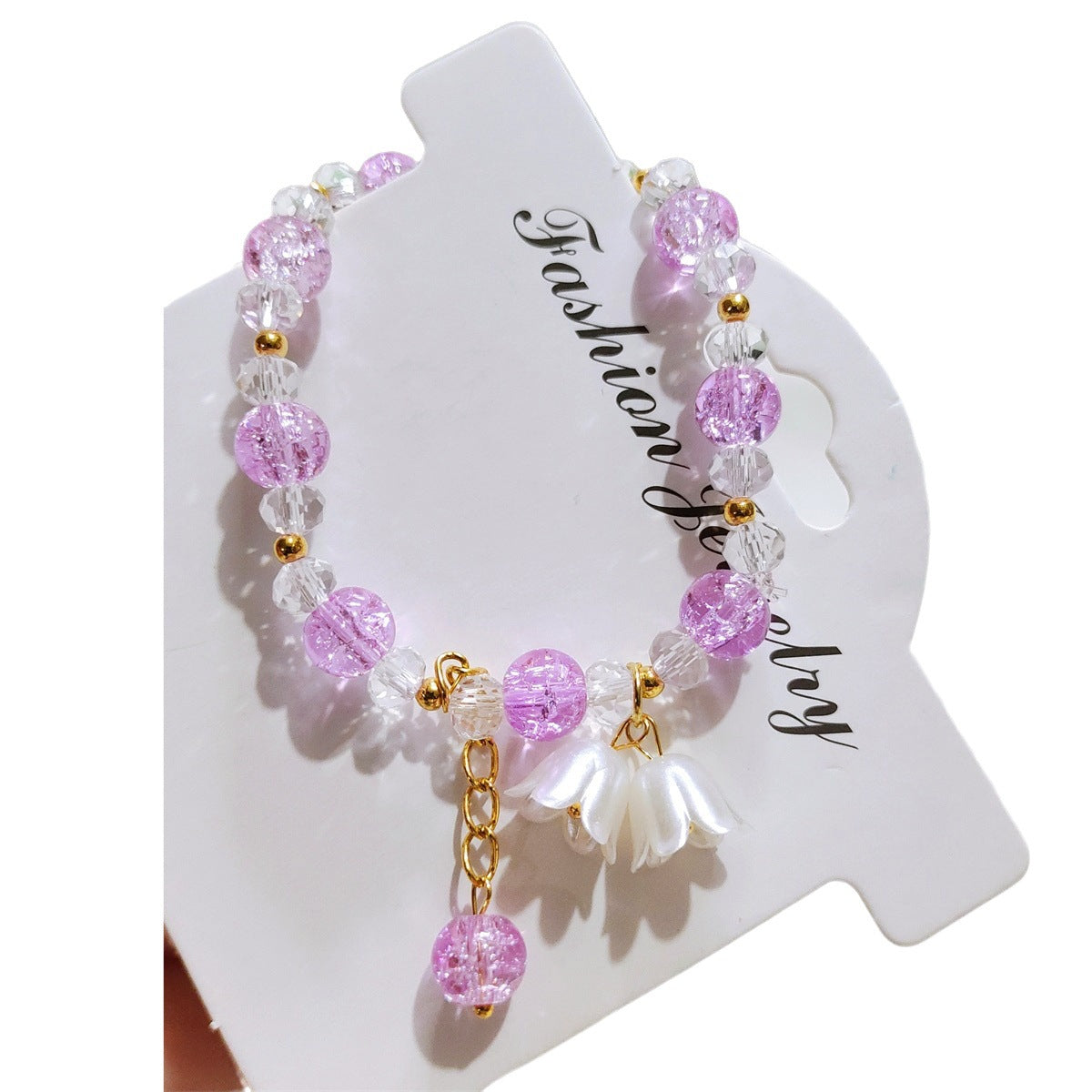 Lily Fresh Colorful Korean Style Hot Flower Bracelet