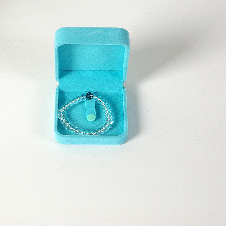 Flannel Box Storage Ear Bag Gift Rings