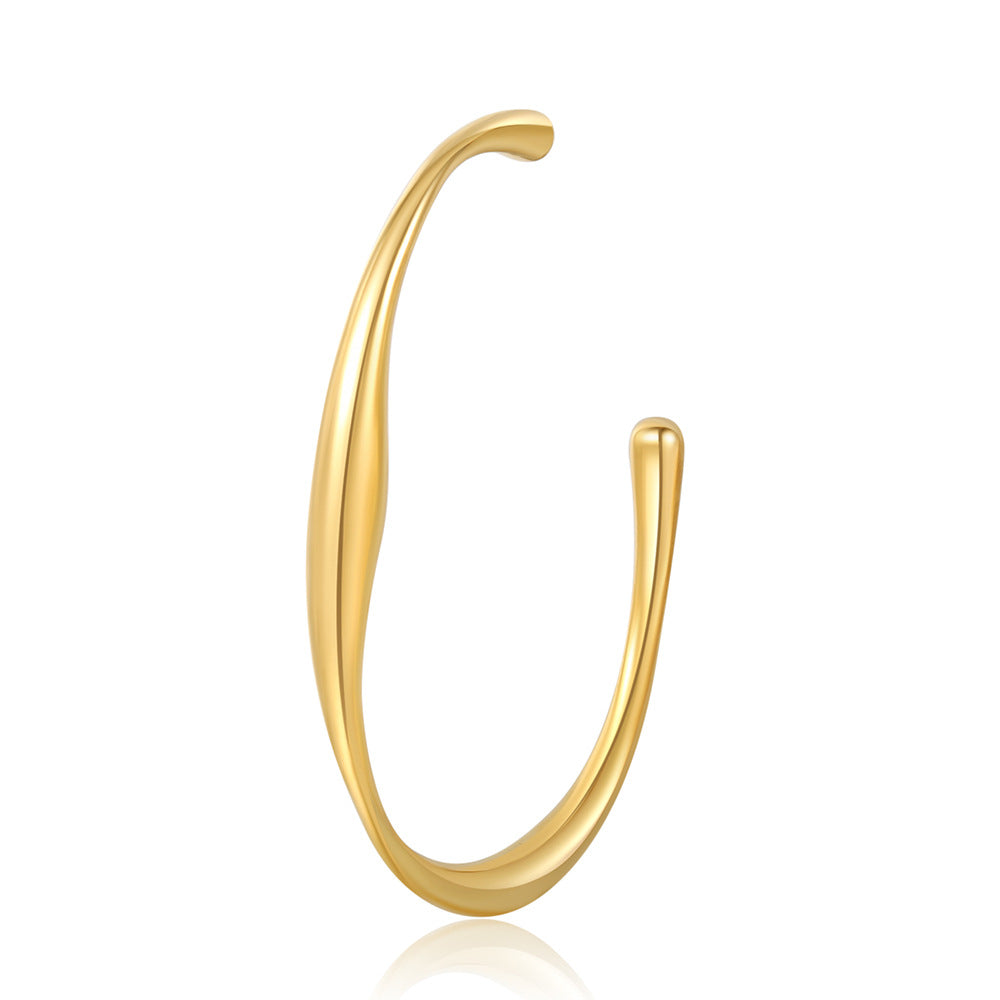 Broadcast Design Titanium Steel Female Gold Stainless Shaped Bracelets