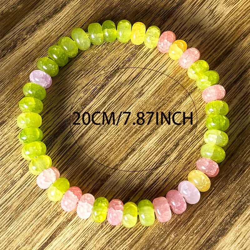 Xi Tigereye Haematite Beaded Three Colors Bracelet