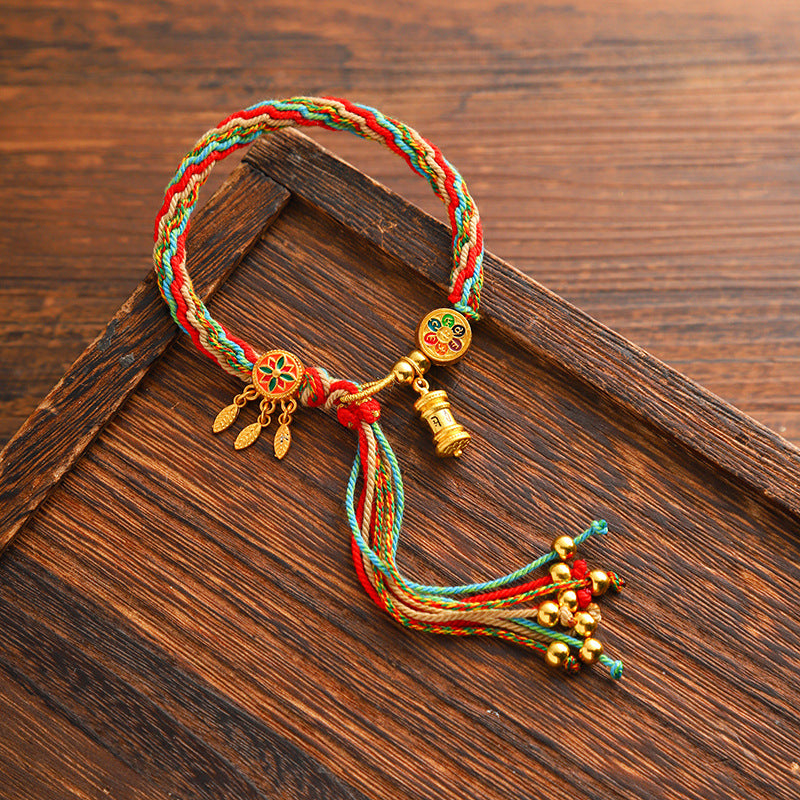 Children's Hundred Dragon Boat Festival Colorful Braided Rope Batches Of Goods Bracelets