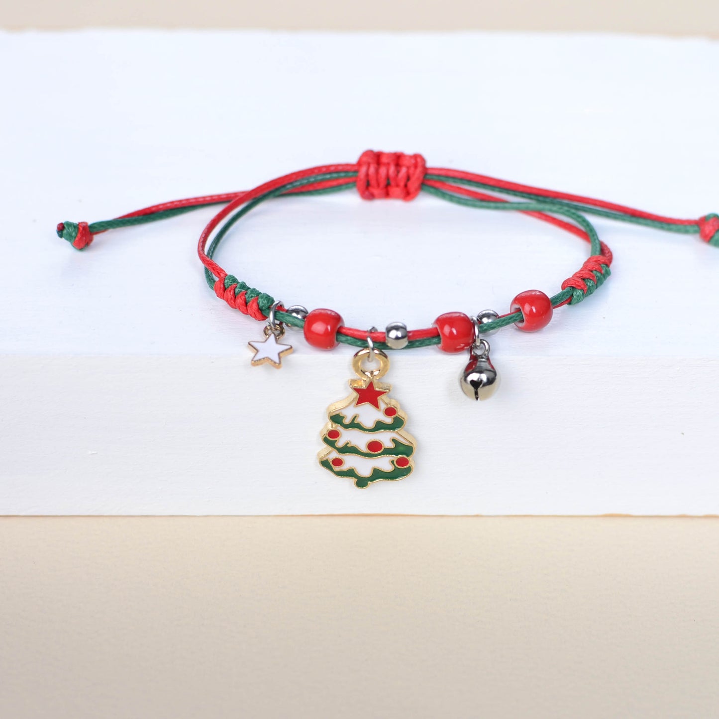 Christmas Festival Hand-woven Santa Claus Gift Bracelets