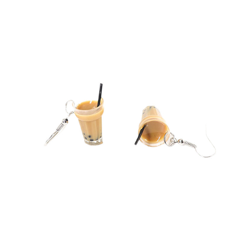Women's Tea For Trendy Small Personalized Eardrops Ear Stud Earrings