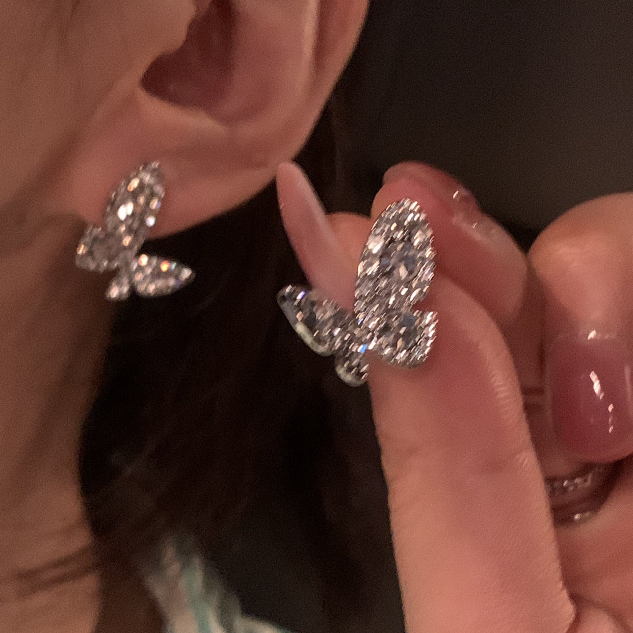 Needle High-grade Female Affordable Luxury Style Tassel Niche Temperamental Earrings