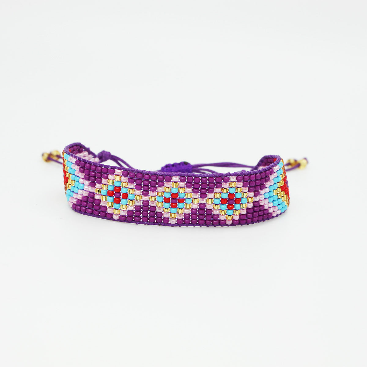 Bead Woven Friendship Watch Band Handmade Bohemian Bracelets