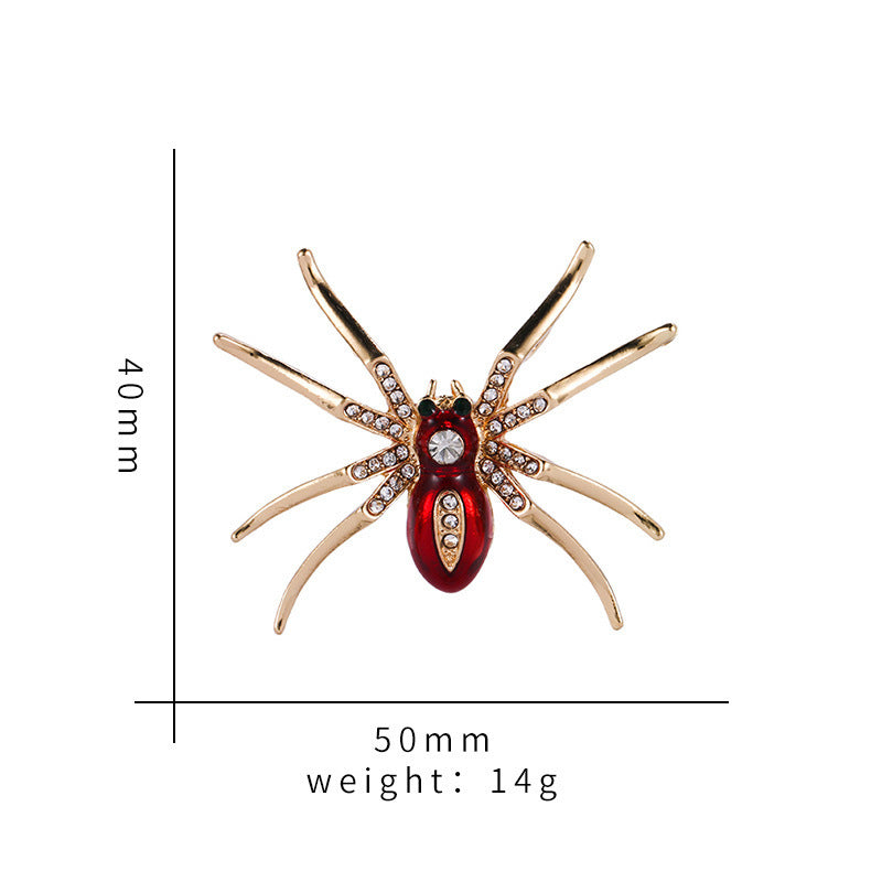 Creative Insect Spider Brooch Fashion Alloy Brooches