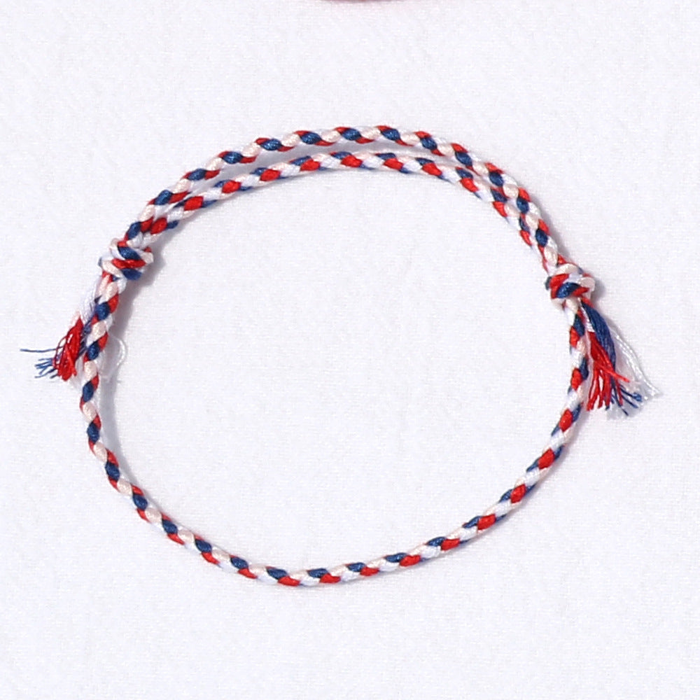 Hand-woven Tibetan Hand Rub Thread Carrying Bracelets