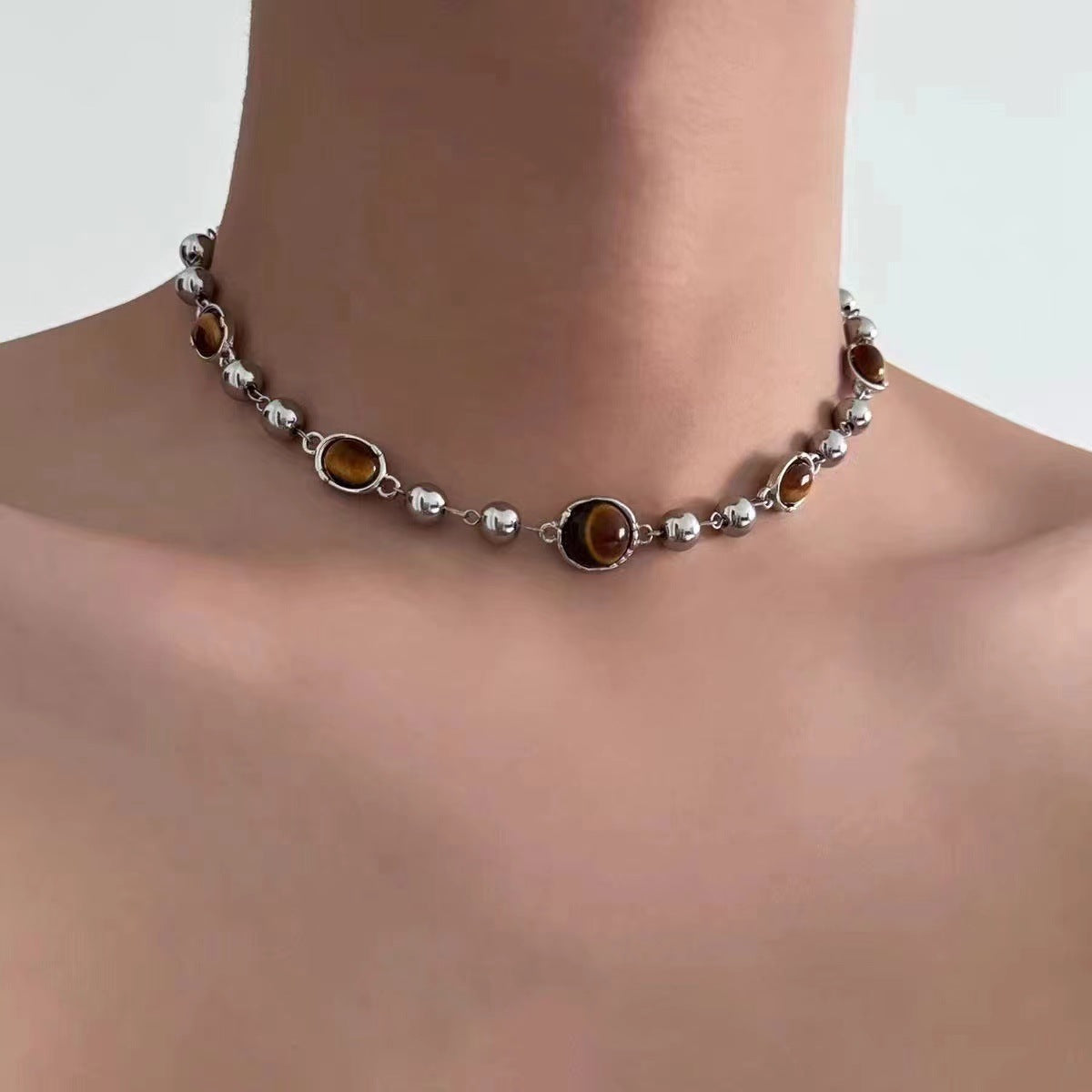 Men's Punk Street High-grade Clavicle Chain Asian Culture Necklaces