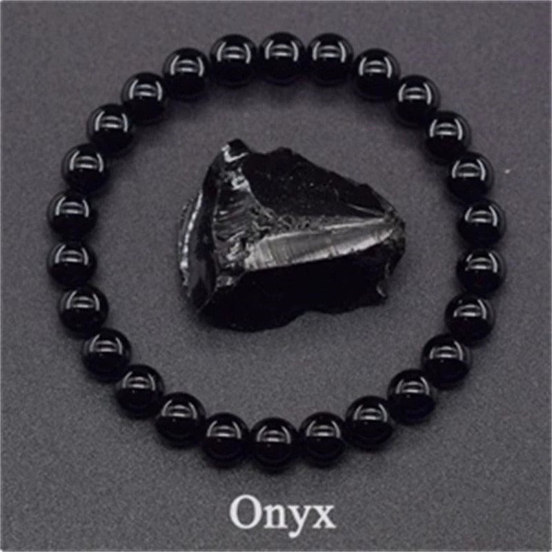 Charming Casual Natural Stone Tigereye Amethyst Bracelets
