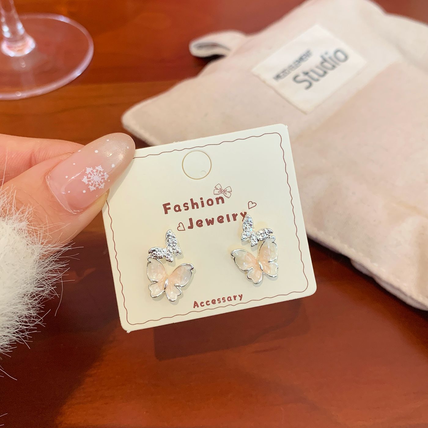 Women's Needle Light Luxury Minority High Sense Korean Style Temperament Rings