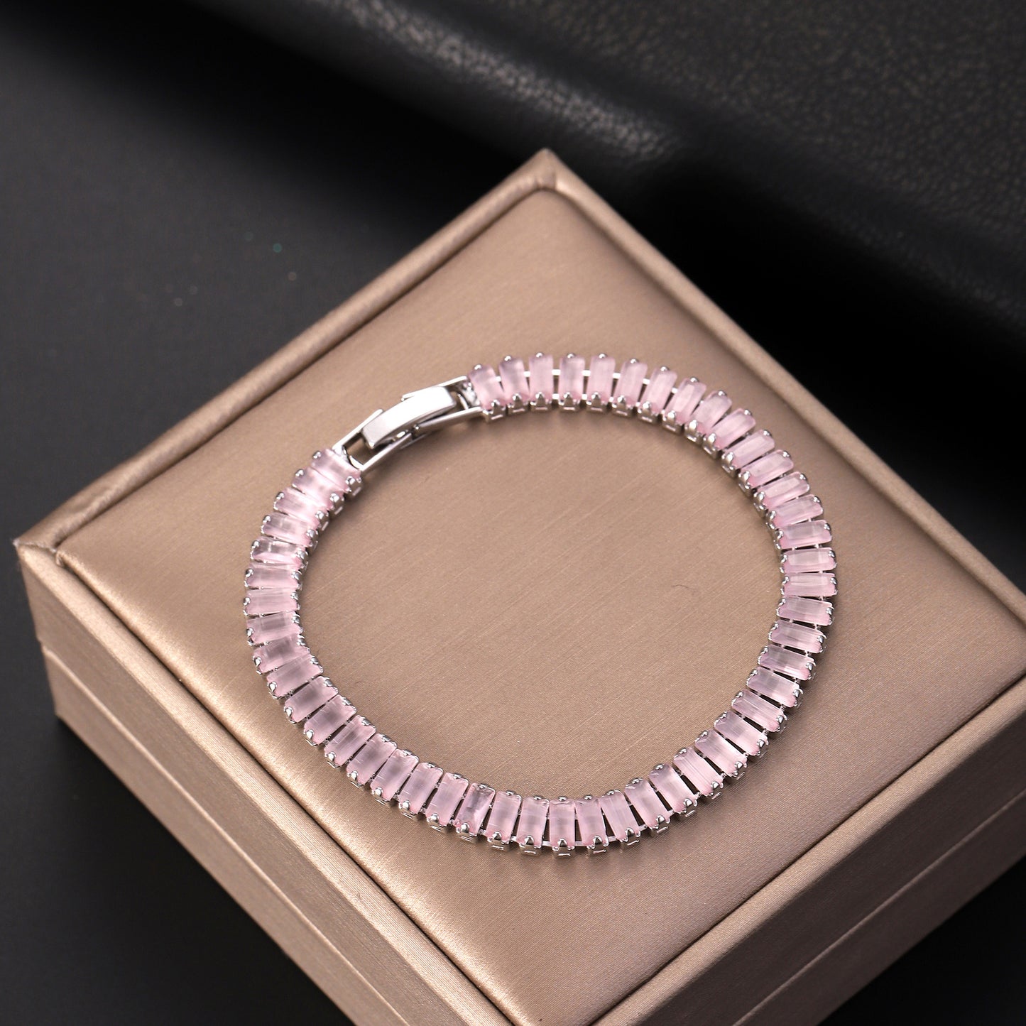 Women's & Men's Colorful Zircon Trendy Fashion Tennis Bracelets