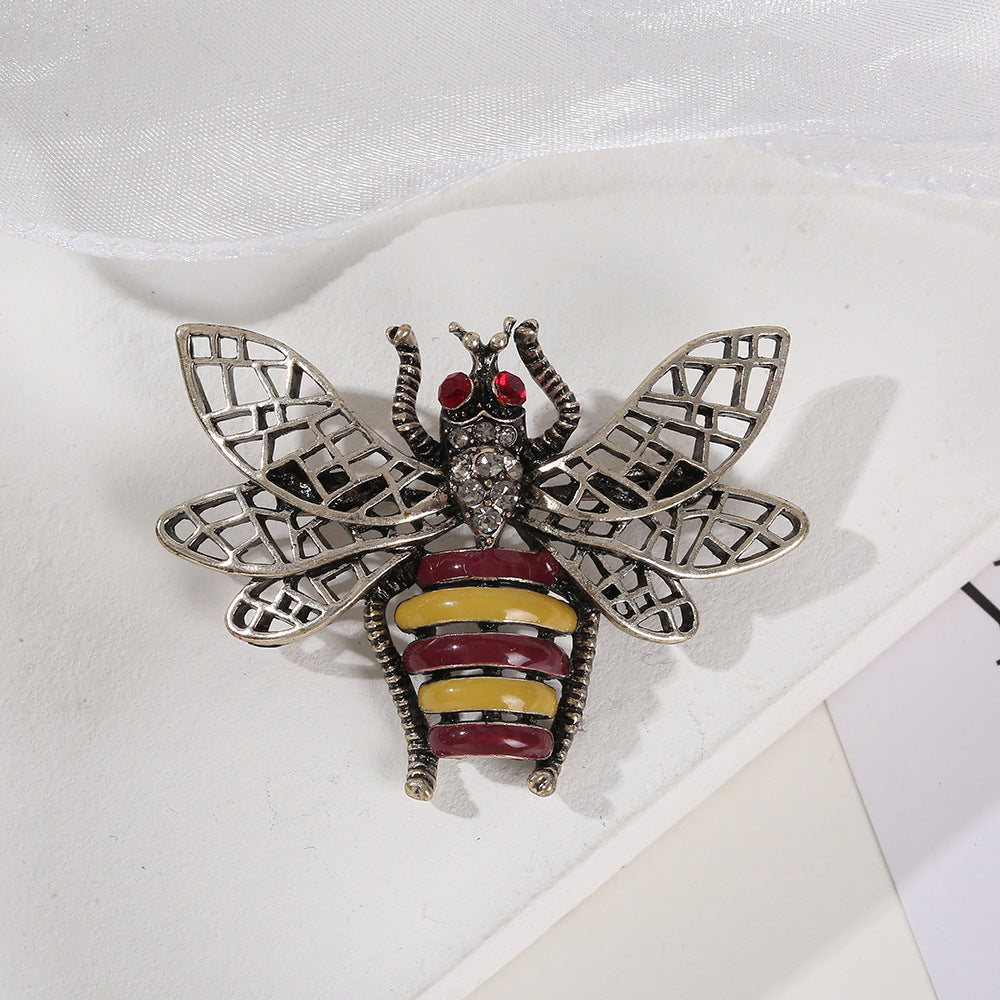 Women's Bee Pearl Brooch Insect High-grade Niche Brooches