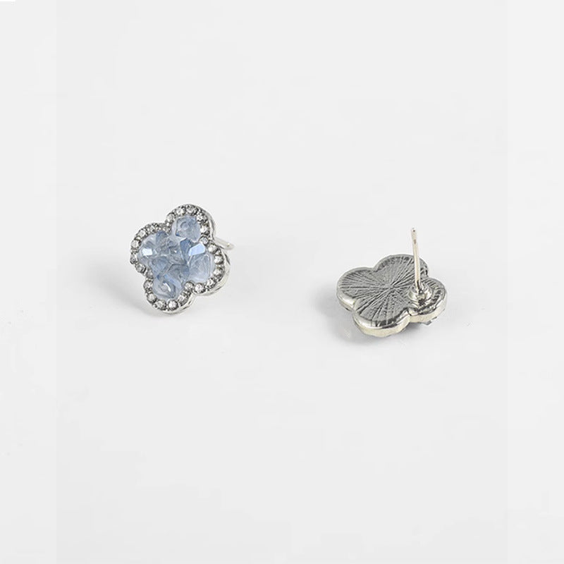 Clover Sier Light Luxury High-grade Niche Unique Exquisite Design Rings