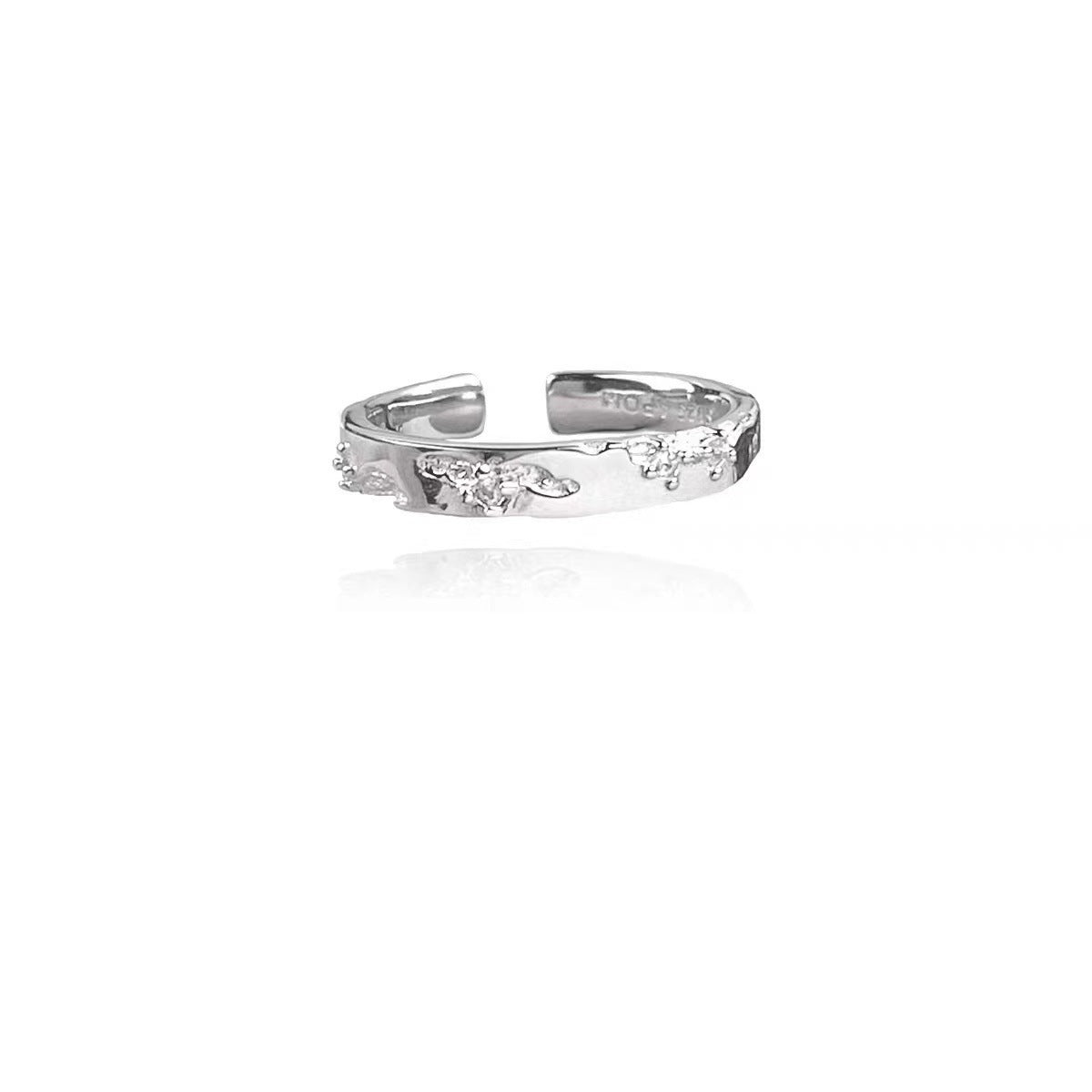 Female Cold Wind Couple Combination Personalized Ring