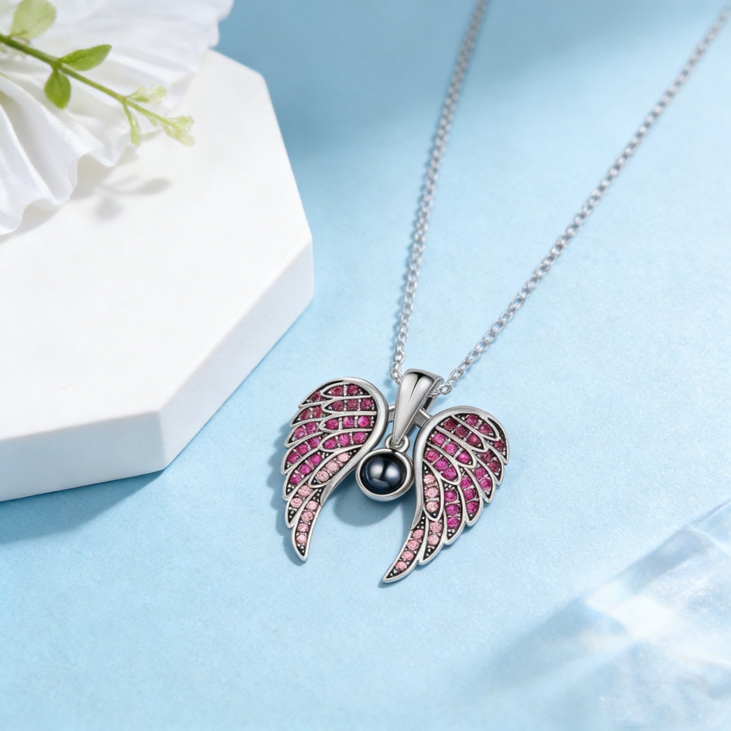 Wings Projection Light Luxury Minority Clavicle Necklace