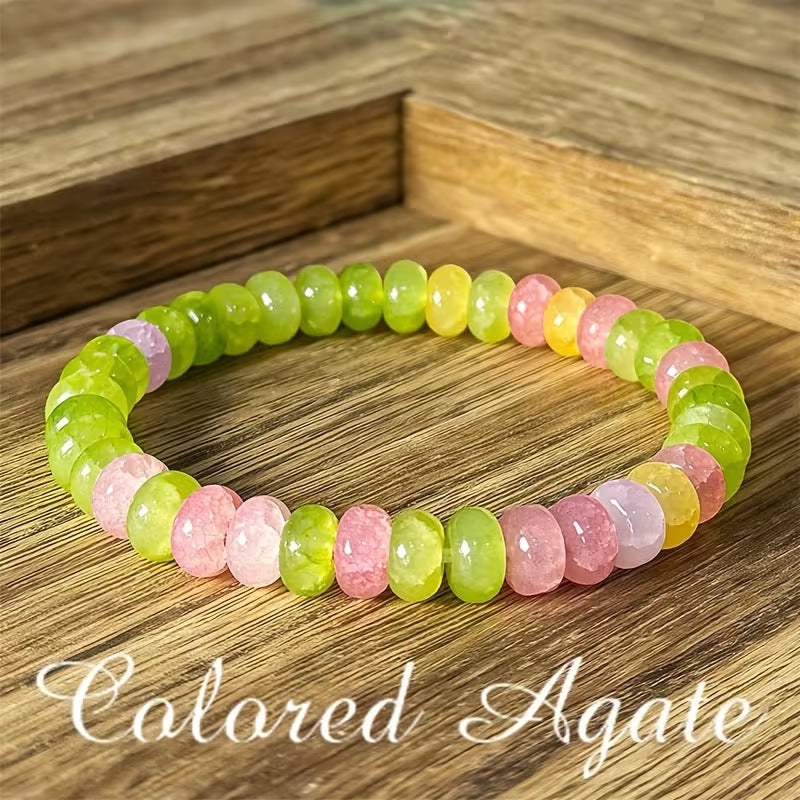 Xi Tigereye Haematite Beaded Three Colors Bracelet