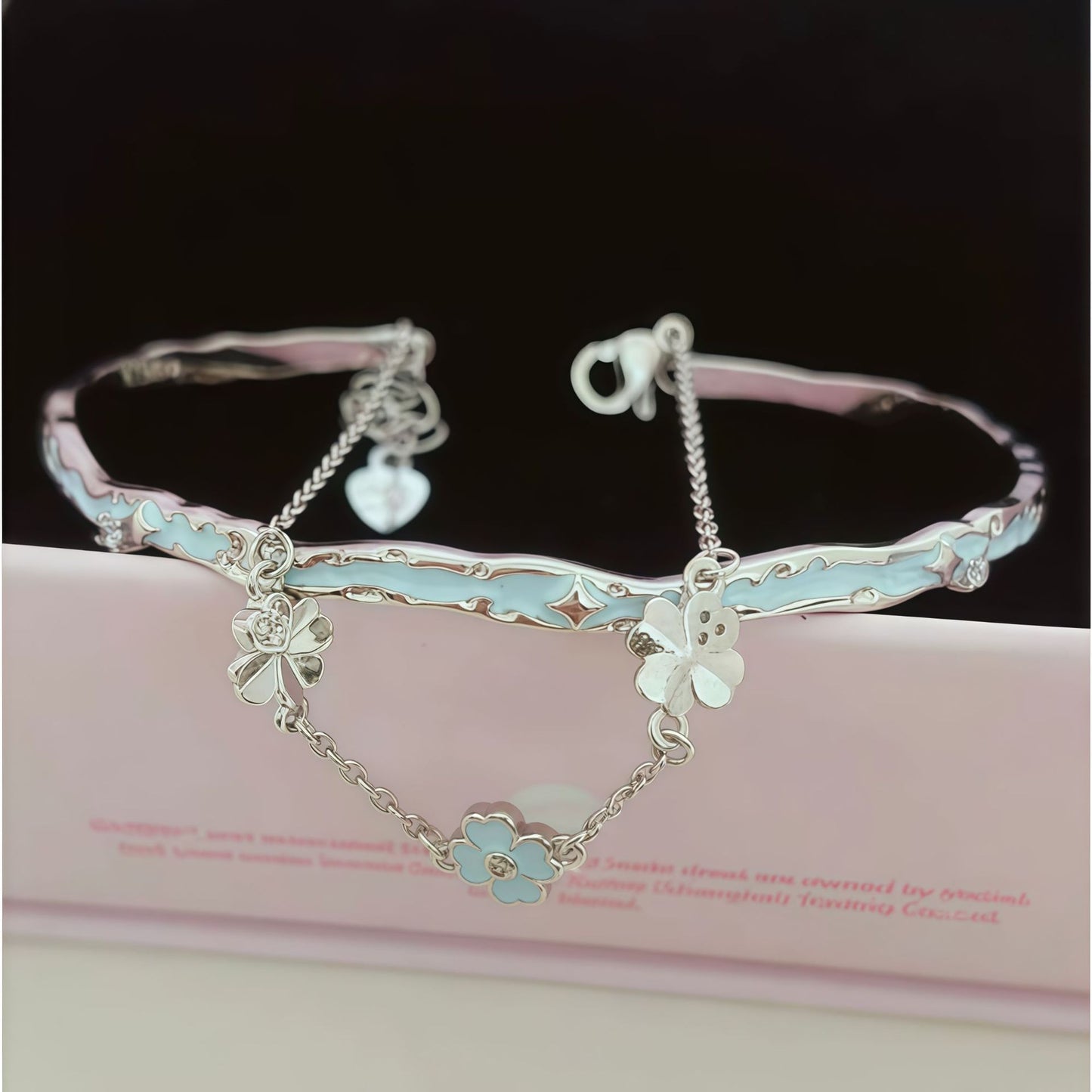Women's Fashion Wrist Luminous Four-leaf Clover Birthday Gift For Girlfriend Rings