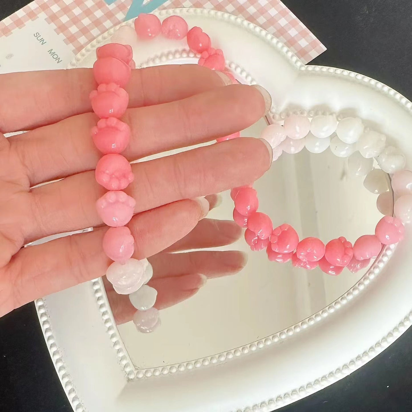 Imitation Bodhi Cat's Paw Pliable Temperament Hand Bracelet