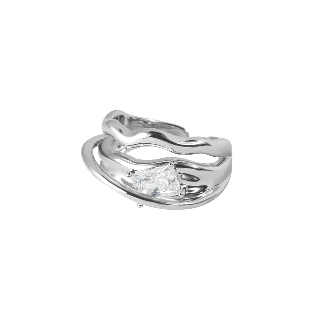 Fashion Personality High Sense Temperament Open Index Finger Ring