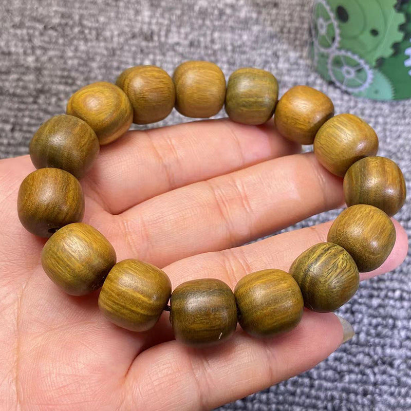 Women's & Men's Green Sandalwood Bead Rosary Specifications Bracelets