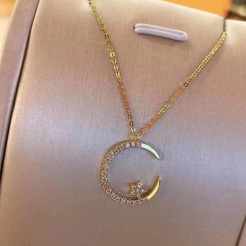 Women's Zircon Clavicle Chain Design Luxury Get Gift Necklaces