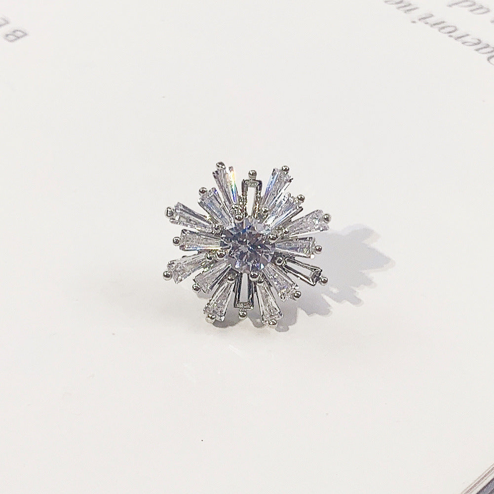 Cute Style Small Collar Pin Trendy Brooches