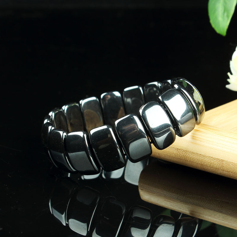 Slouchy Magnet Manual Hematite Energy Stone Necklaces