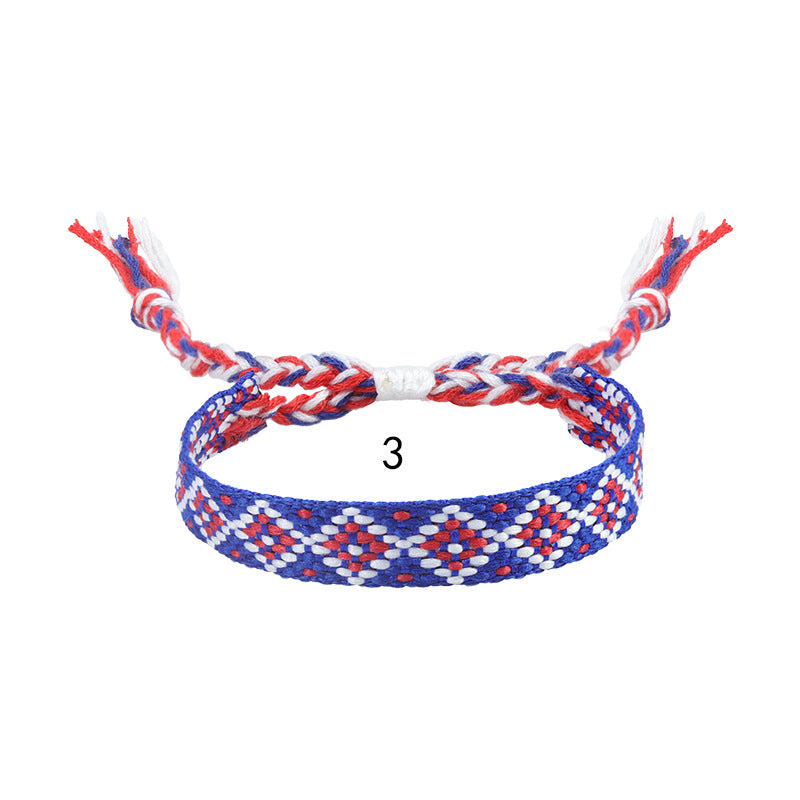 Woven Nepal Ethnic Style Lucky Friendship Bracelets