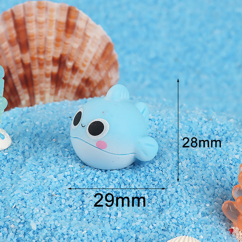 Landscape Cute Marine Animal Dolphin Turtle Jewelry Accessories