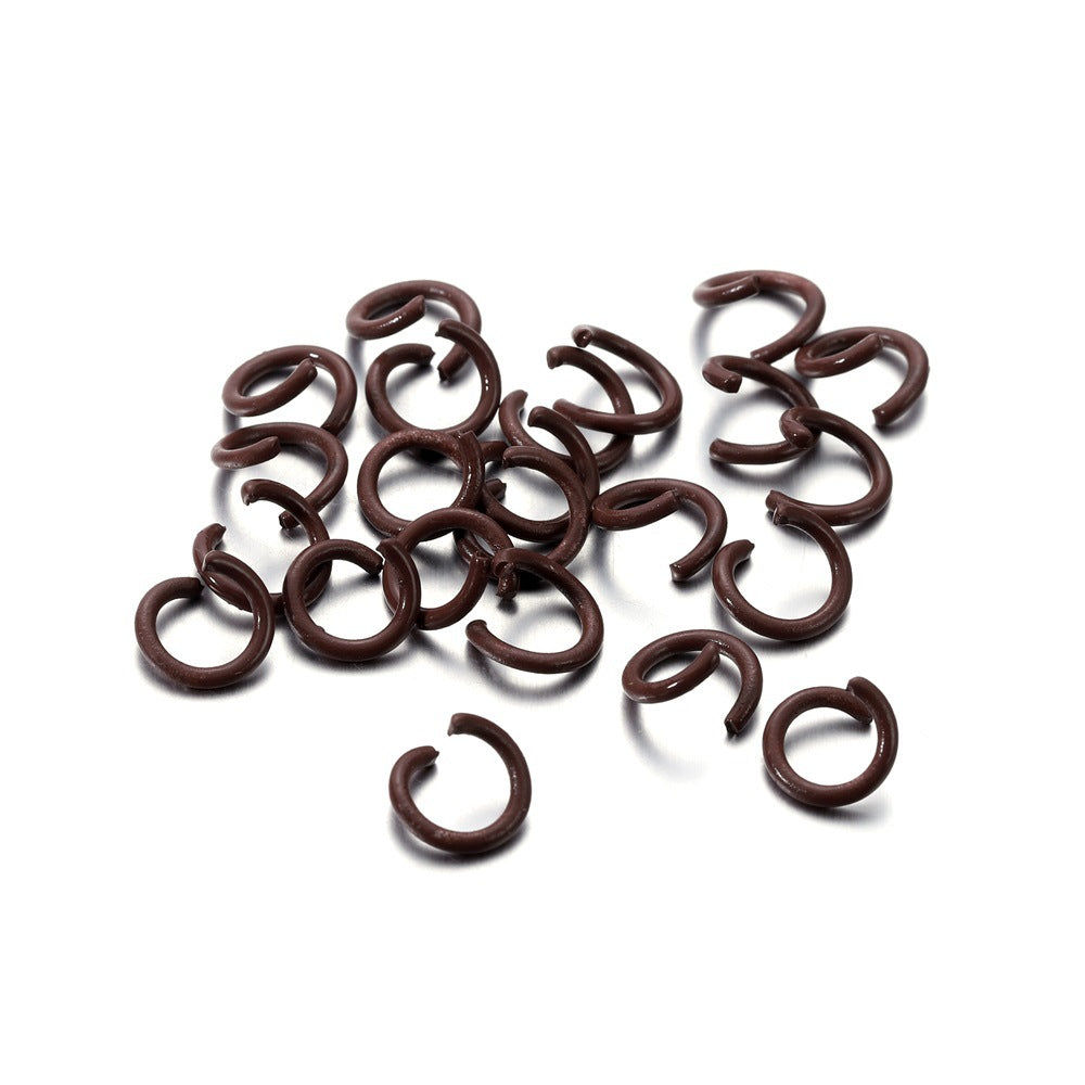Single Circle Paint Color Broken Small Hoop Jewelry Accessories