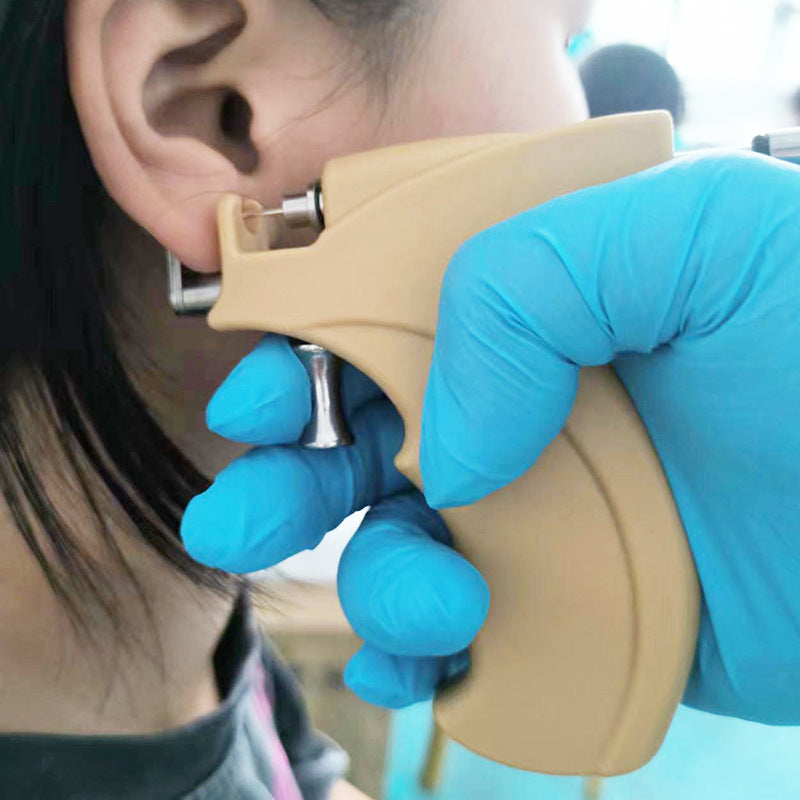 Ear Piercing Gun Stainless Steel Tool Stud Earrings