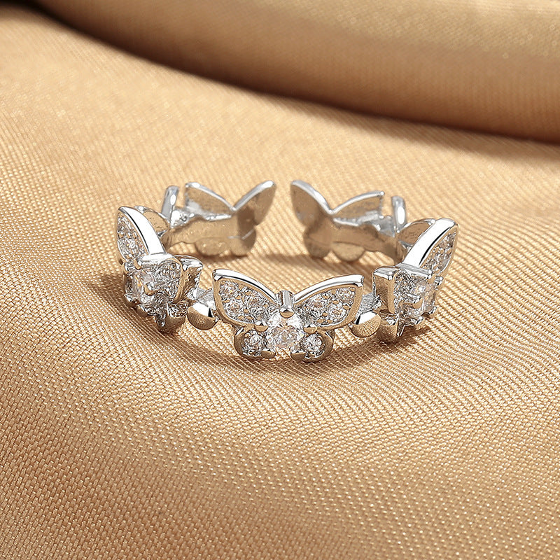 Women's Design High-grade Index Finger Adjustable Light Ring