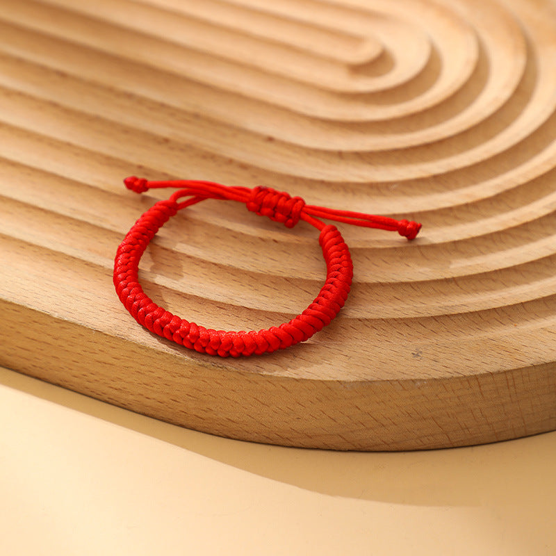 Children's Dragon Boat Festival Colorful Rope Blessing Carrying Strap Hand-woven Red Bracelet