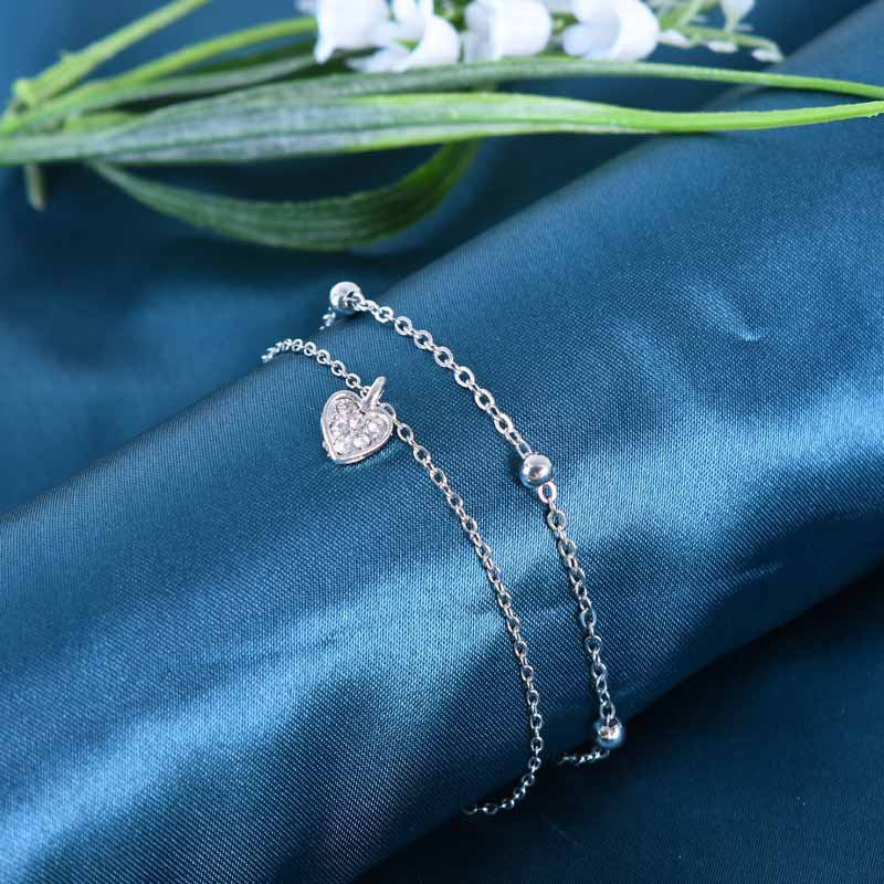 Women's Fashion Popular Cute Heart Love Anklets
