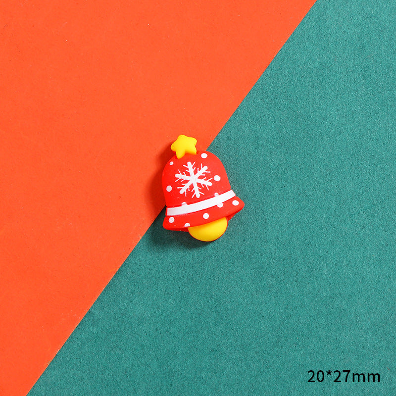 Cartoon Christmas Series Resin Cream Glue Jewelry Accessories
