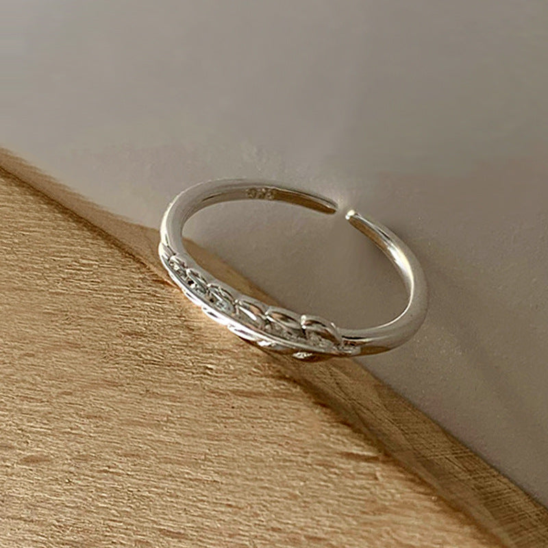 Women's Opening Fresh Temperament Branch Buds Index Ring