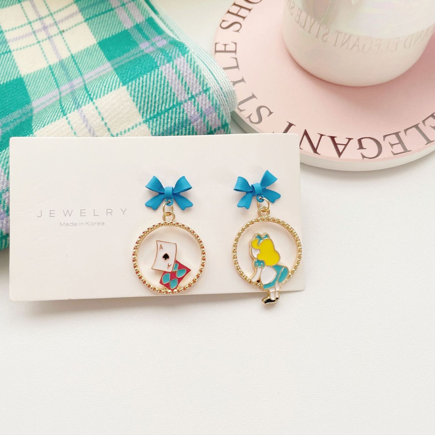 On The Run Princess Sweet Cute Stud Earrings