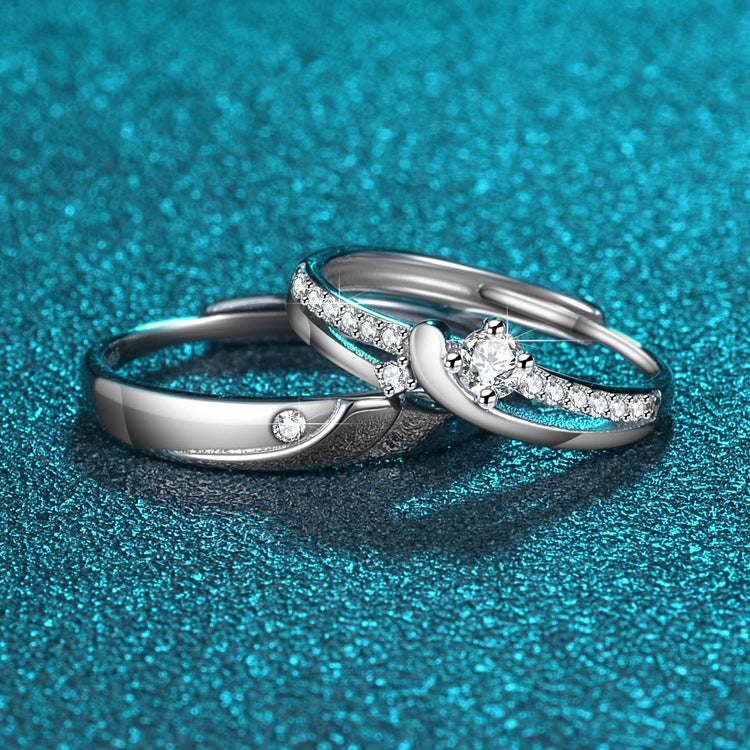 Fashion Romantic Love Open End Adjustable Sweet Rings