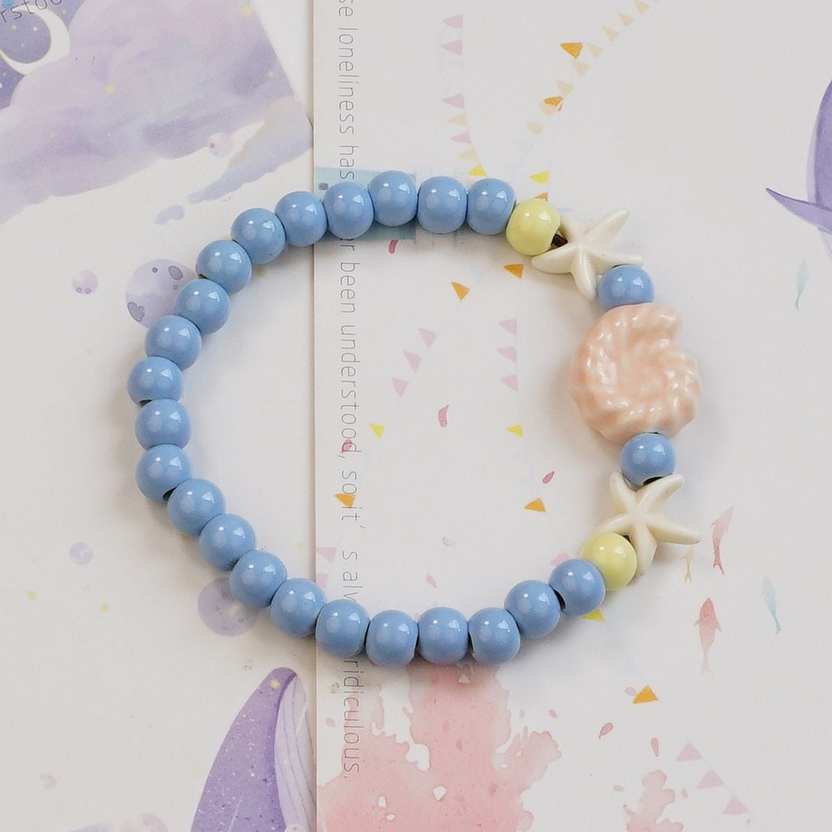 Ceramic Design High-grade Female Sweet Travel Simple Fresh Bracelet