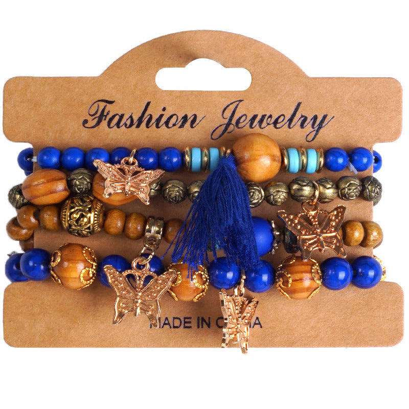 Bohemian Creative Tassel Beaded Fashion Jewellery Bracelet
