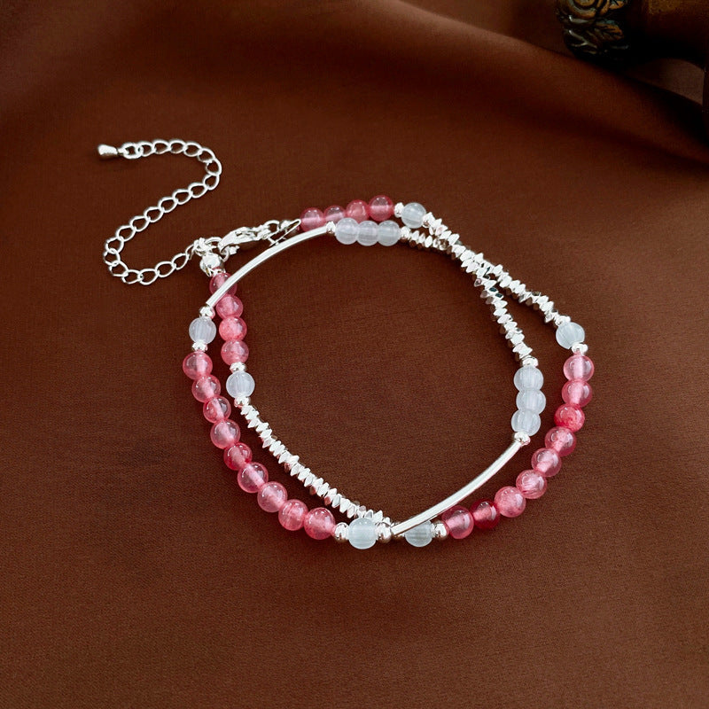 Women's Beaded Ethnic Style Light Luxury High Sense Bracelet
