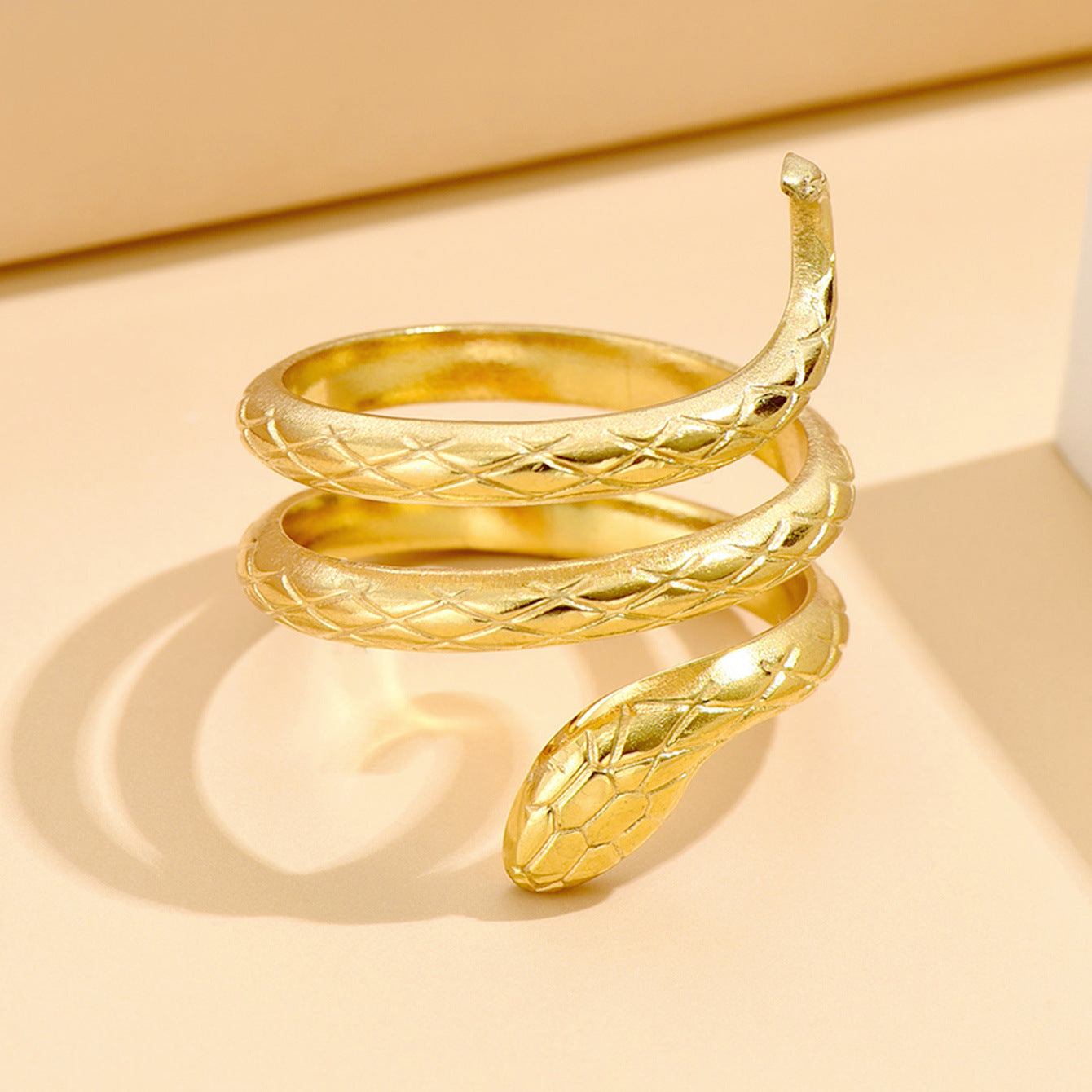Women's & Men's Personality Punk Snake For Couple Retro Ring