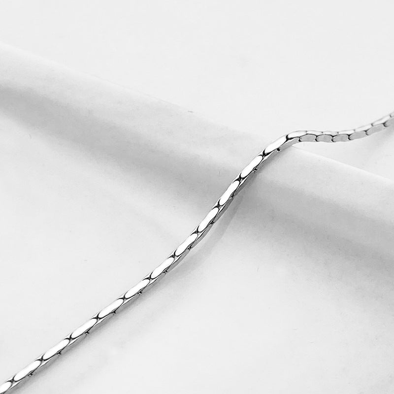 Titanium Steel Cross Hammer Square Chain Korean Bracelet