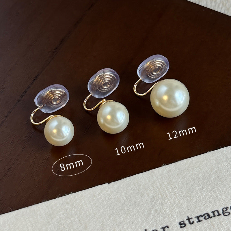 Women's Pearl Retro Graceful Ear Ornaments Mosquito Earrings