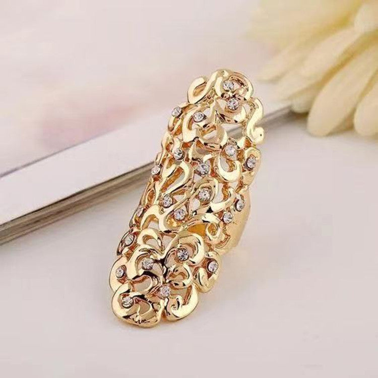 Elegant Diamond Korean Style Stylish Cold Rings